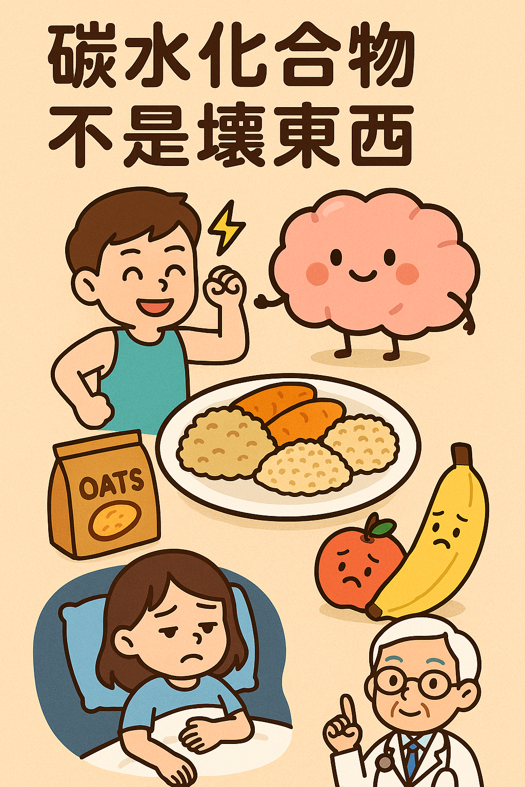 碳水化合物不是壞東西